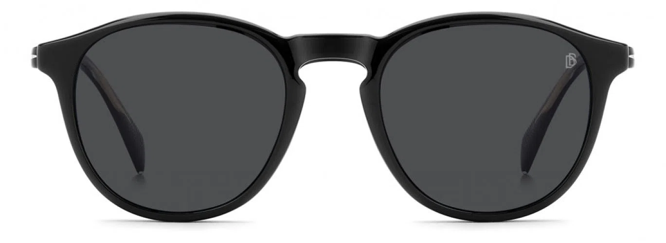David Beckham DB1018 Eyeglasses - BK STRGRN - view 4